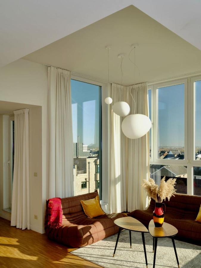 Stijlvolle En Lichtrijke Design Penthouse Met Prachtig Uitzicht Te Wenduine Apartment De Haan Exterior photo