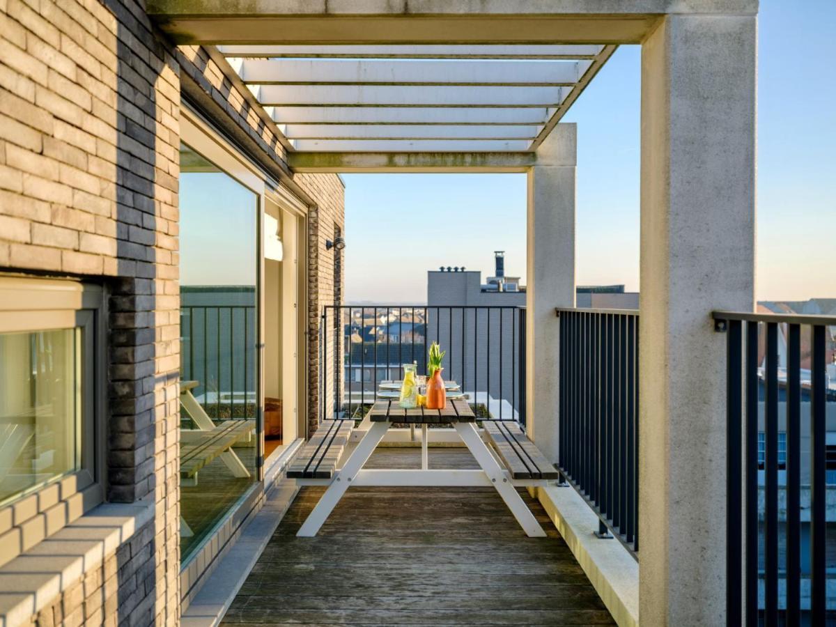 Stijlvolle En Lichtrijke Design Penthouse Met Prachtig Uitzicht Te Wenduine Apartment De Haan Exterior photo