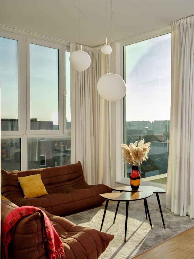 Stijlvolle En Lichtrijke Design Penthouse Met Prachtig Uitzicht Te Wenduine Apartment De Haan Exterior photo