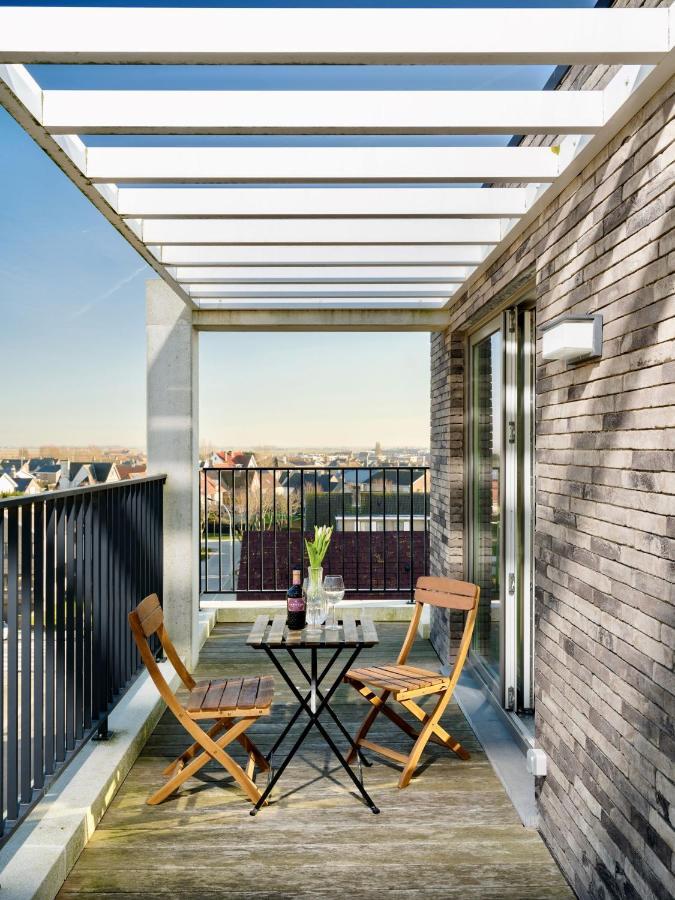 Stijlvolle En Lichtrijke Design Penthouse Met Prachtig Uitzicht Te Wenduine Apartment De Haan Exterior photo