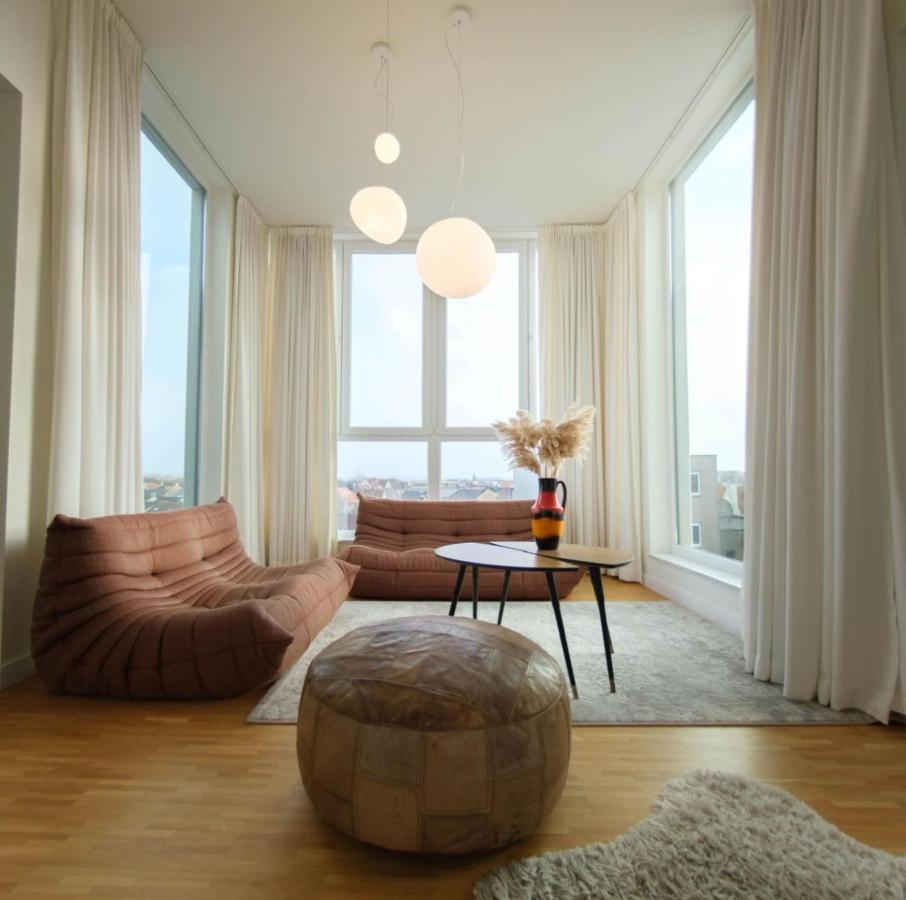 Stijlvolle En Lichtrijke Design Penthouse Met Prachtig Uitzicht Te Wenduine Apartment De Haan Exterior photo