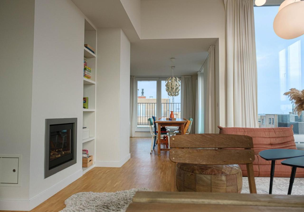 Stijlvolle En Lichtrijke Design Penthouse Met Prachtig Uitzicht Te Wenduine Apartment De Haan Exterior photo